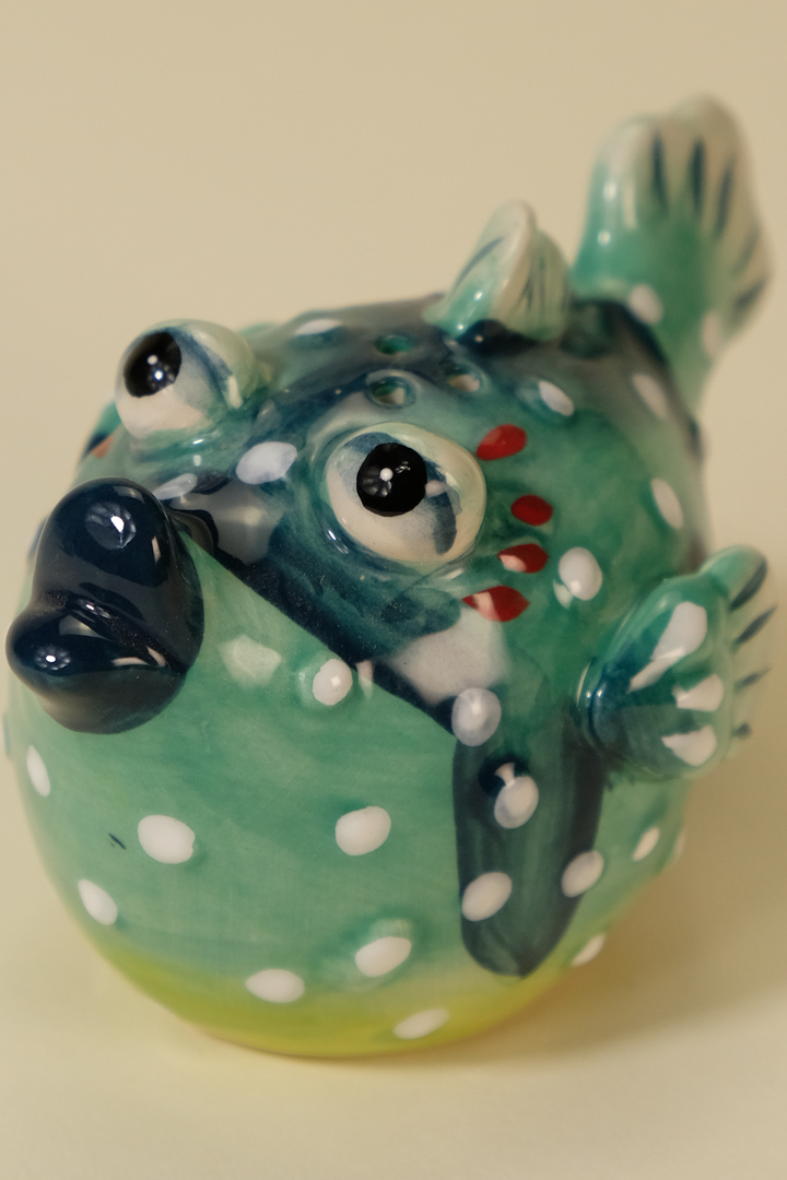 Puffer Fish Salt & Pepper Set
