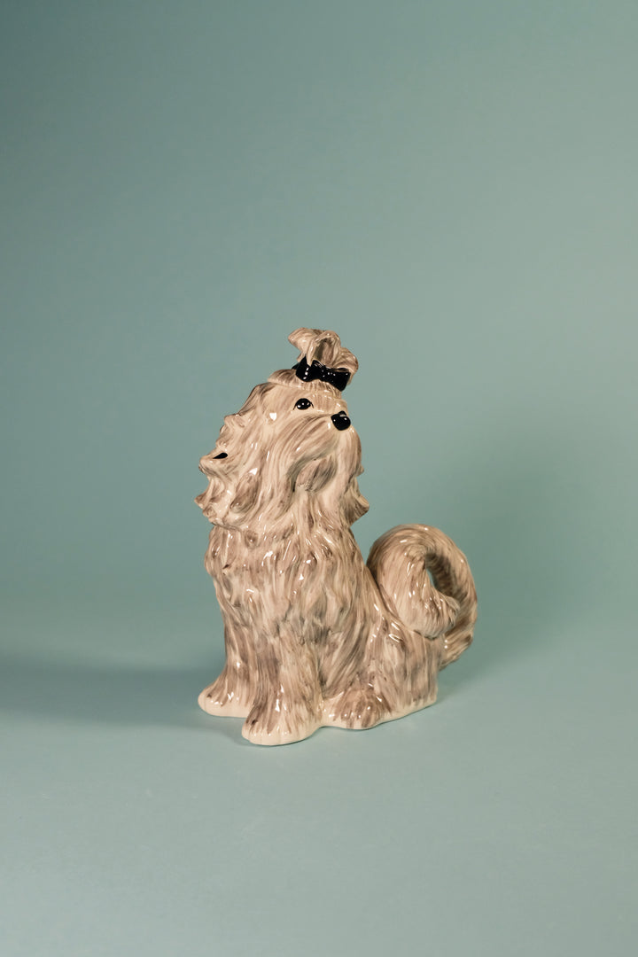 Shiz Tzu Teapot - Black & White