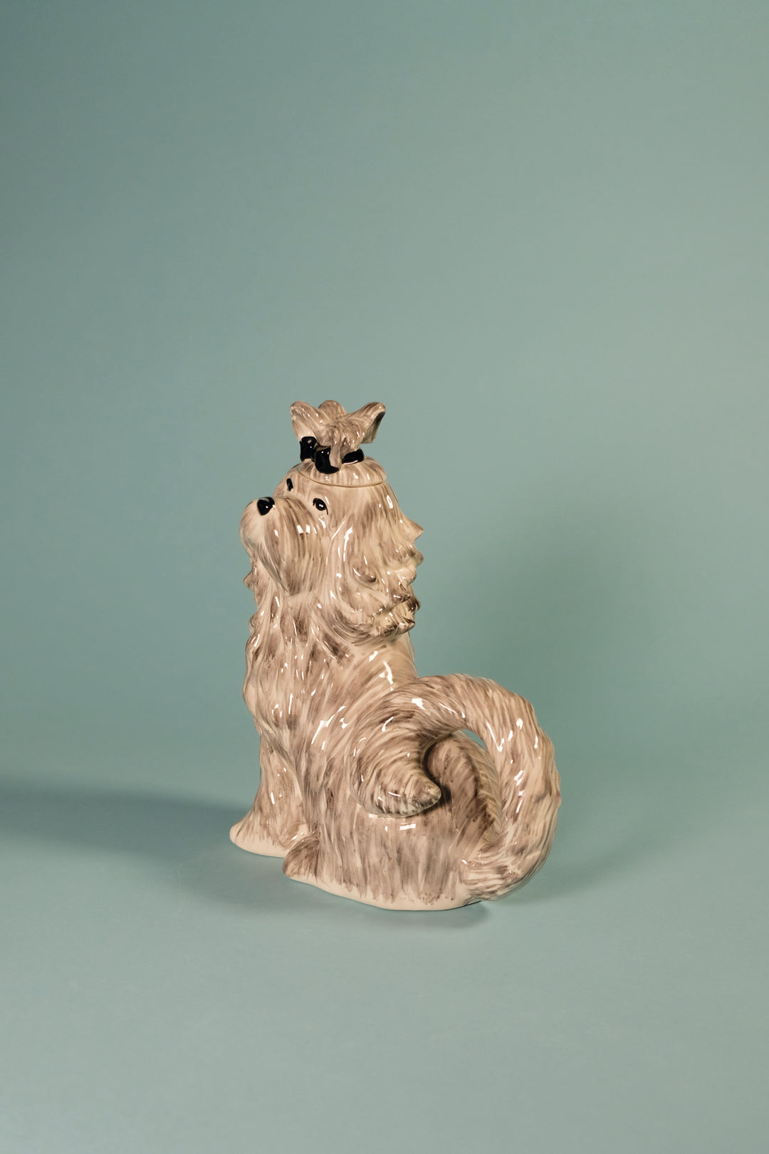 Shiz Tzu Teapot - Black & White