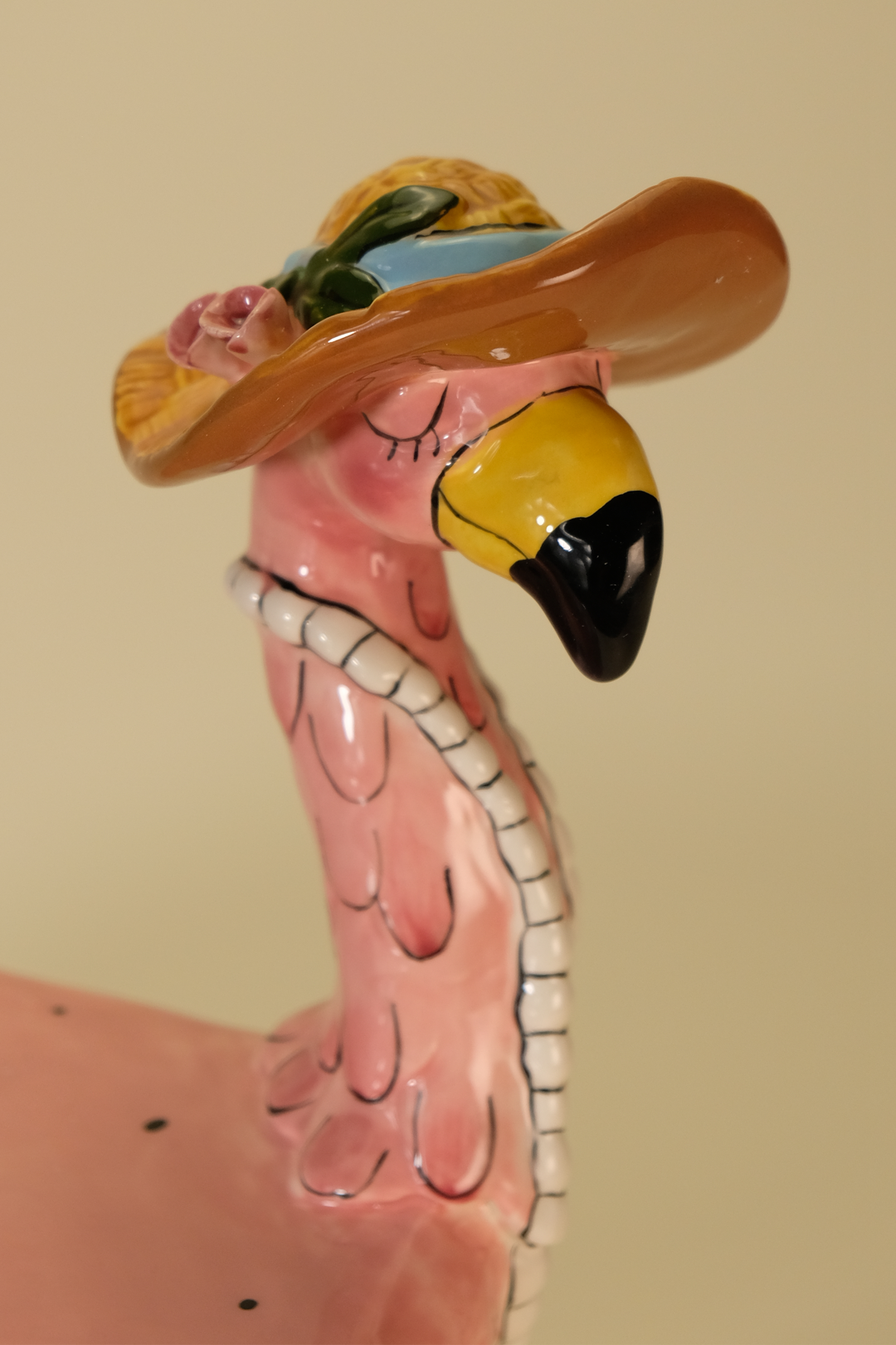 Miss Precious Flamingo Footed Cake Plate
