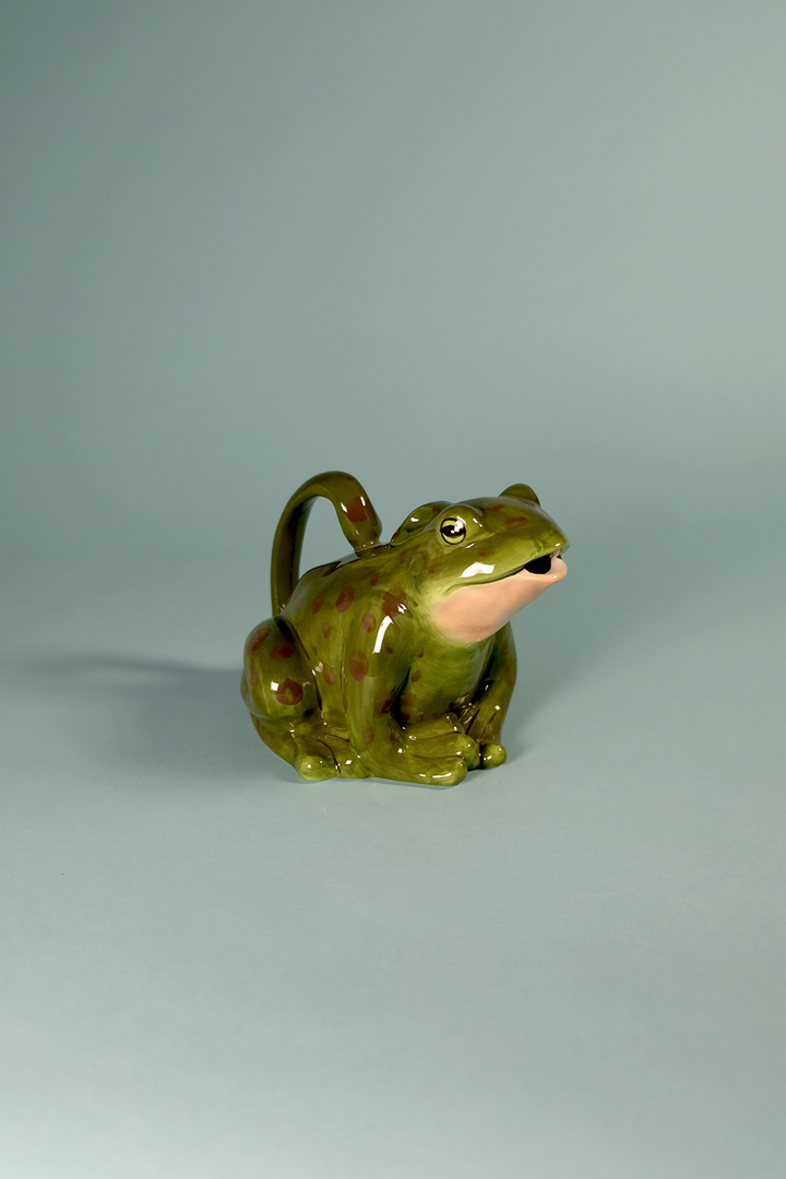 Green Frog Teapot