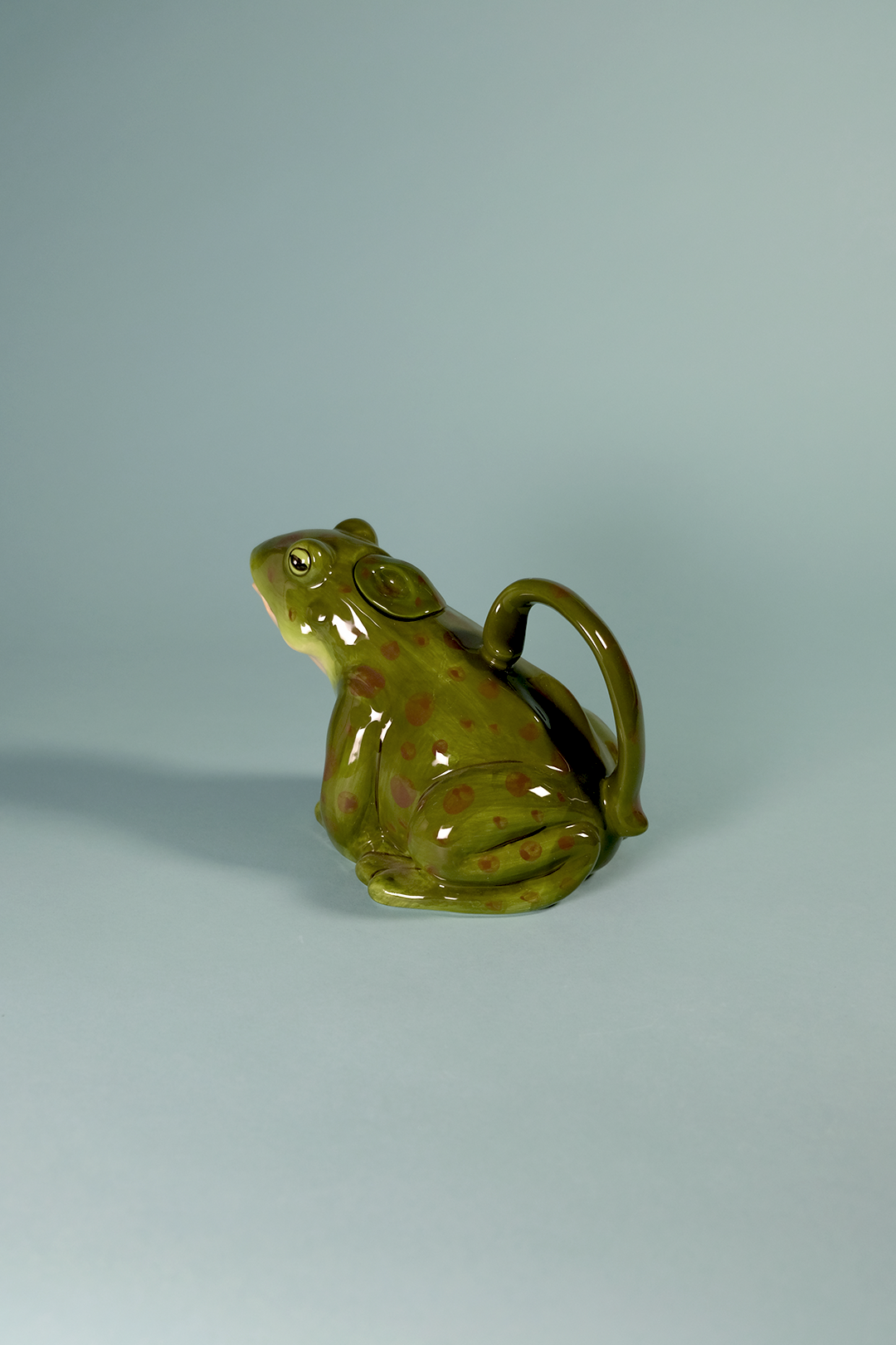Green Frog Teapot