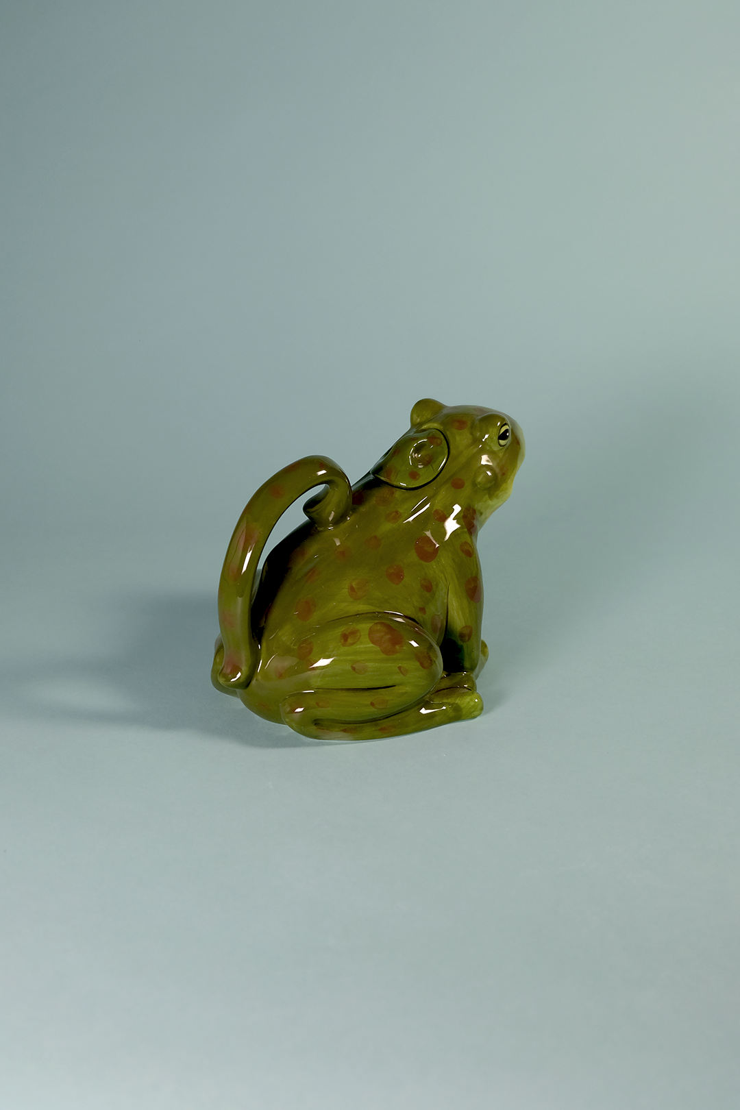 Green Frog Teapot