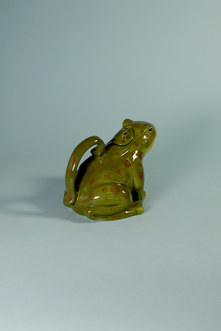 Green Frog Teapot
