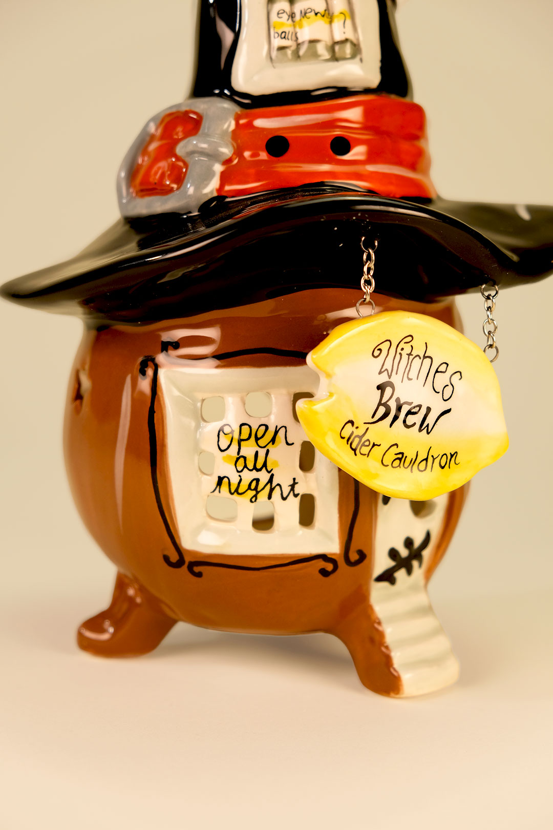 Clayworks Witches Brew Tealight Holder