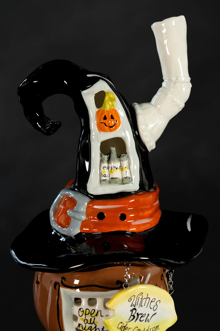 Clayworks Witches Brew Tealight Holder