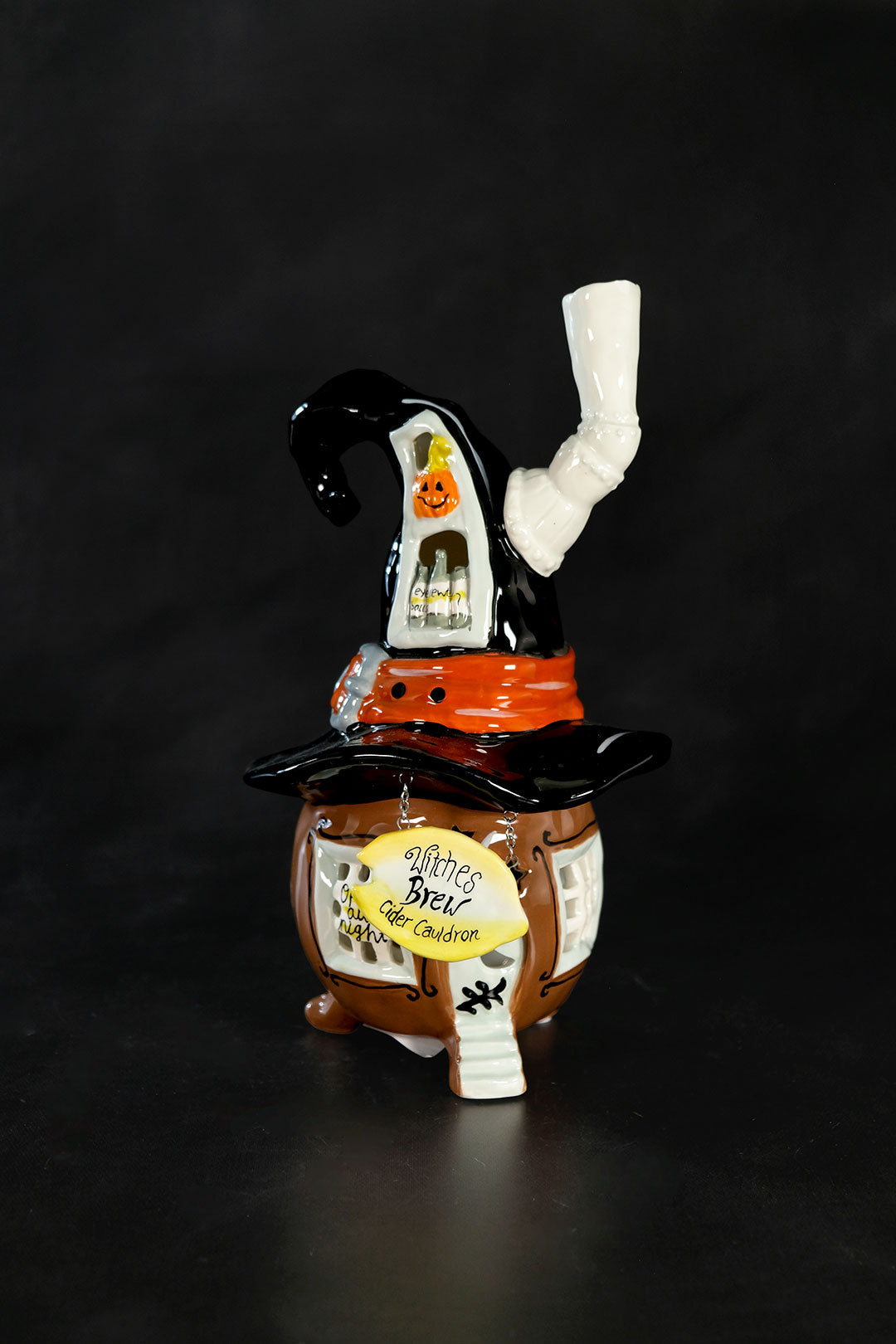 Clayworks Witches Brew Tealight Holder
