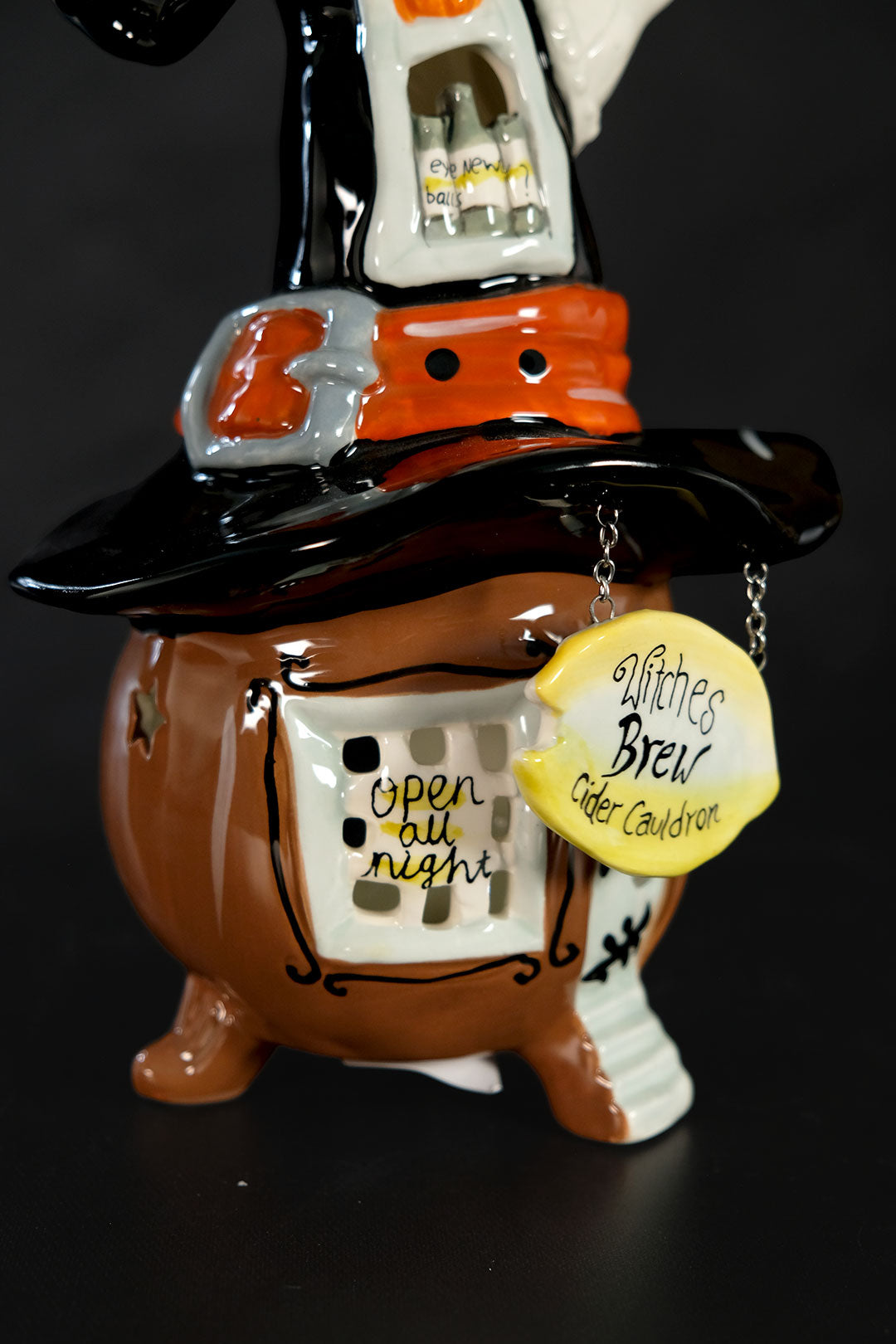 Clayworks Witches Brew Tealight Holder