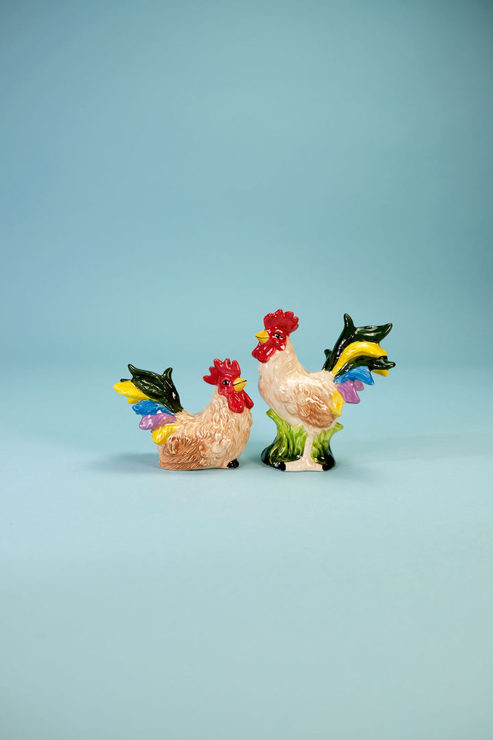 Brahma Rooster Salt & Pepper Set
