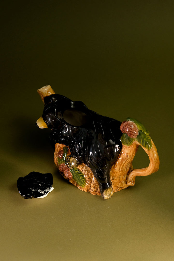 Black Bear Teapot