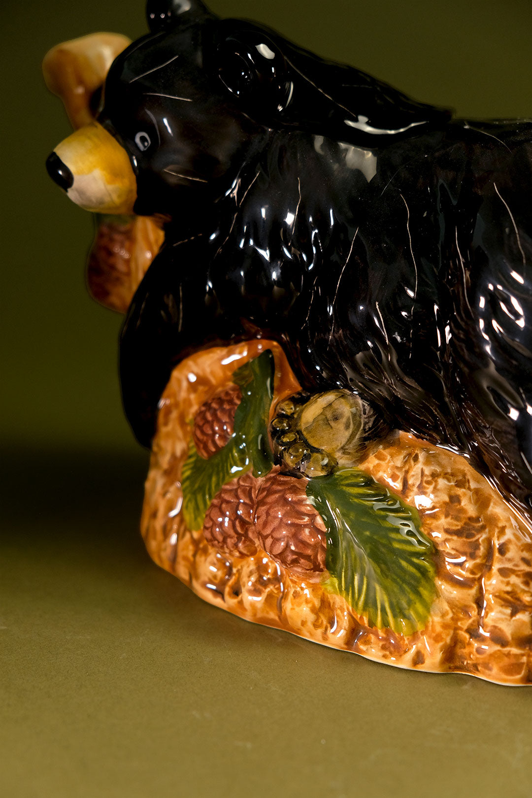Black Bear Teapot
