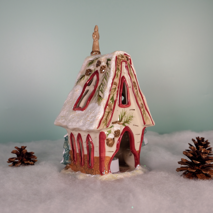 Winter Wonderland Church Candle House