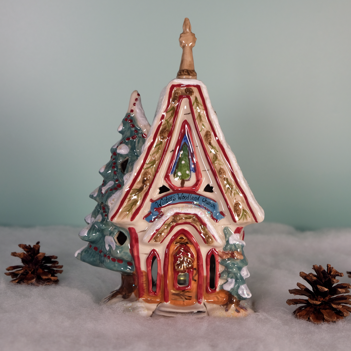 Winter Wonderland Church Candle House