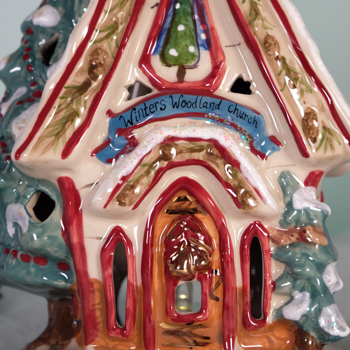 Winter Wonderland Church Candle House