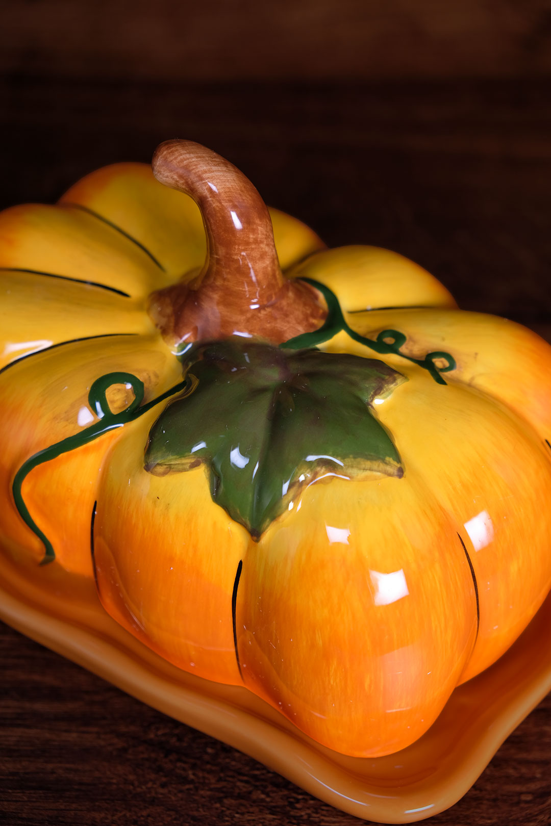 Pumpkin Butter Dish