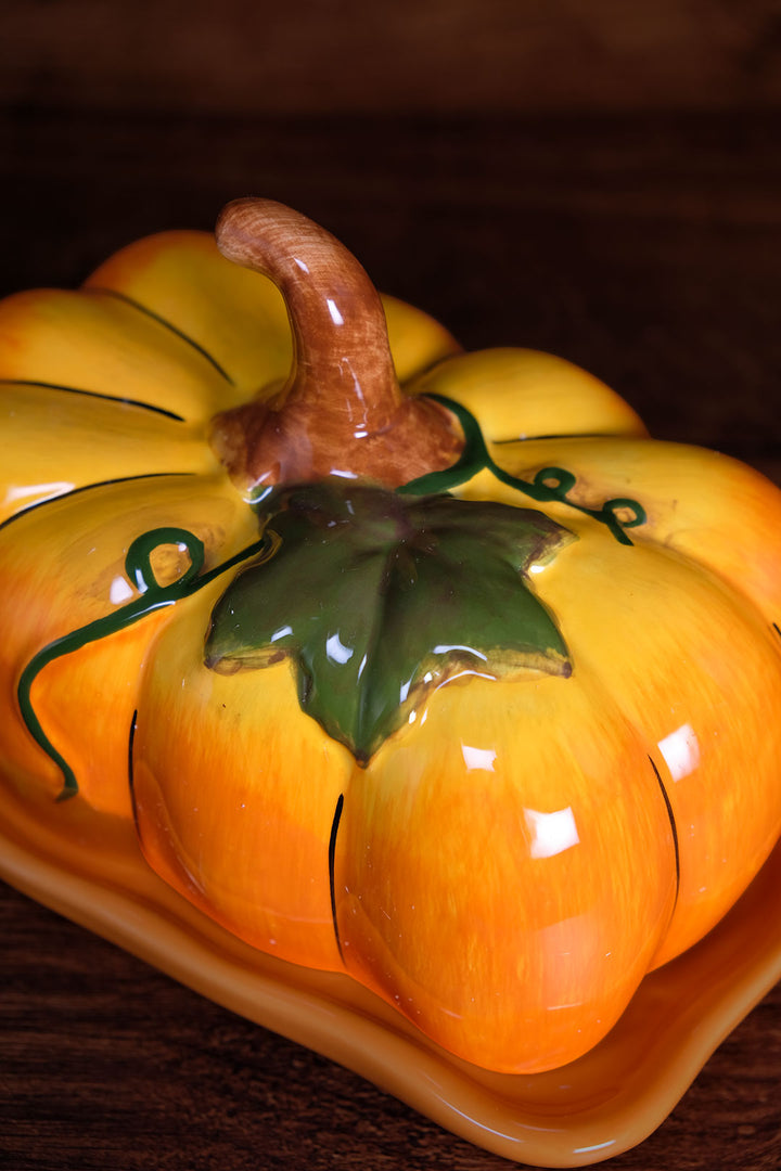 Pumpkin Butter Dish