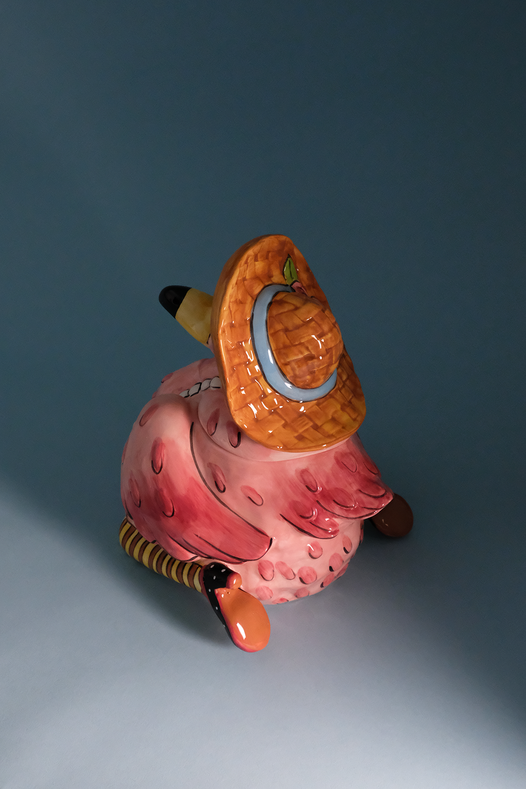 Miss Precious Flamingo Cookie Jar