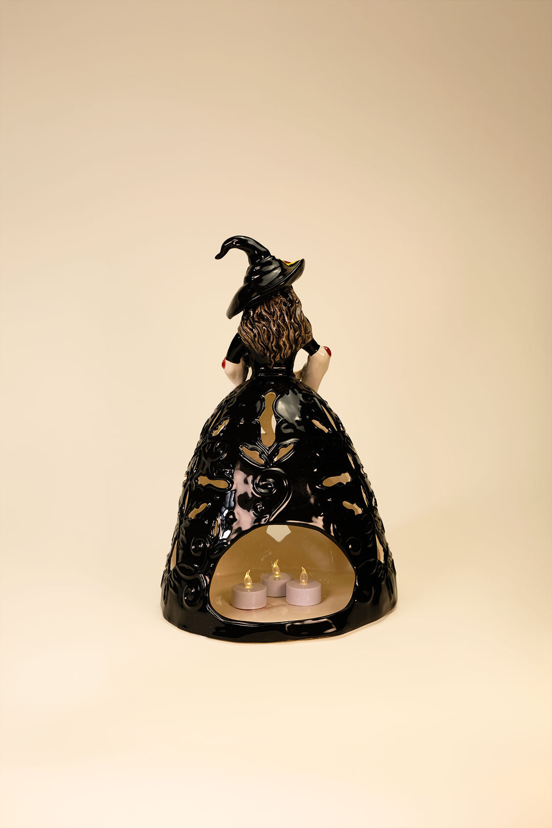 Elegant Witch Tealight Holder