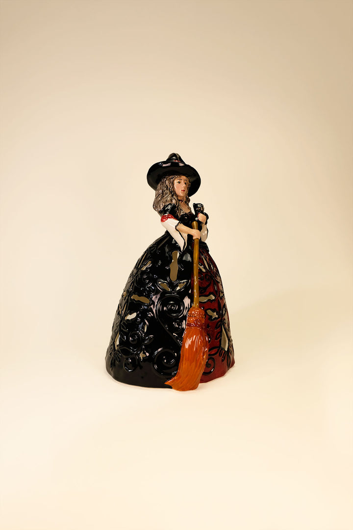 Elegant Witch Tealight Holder