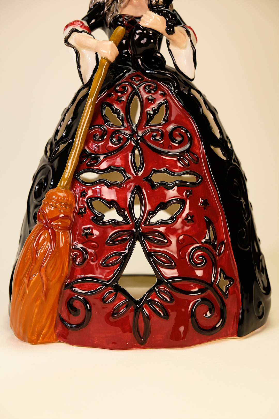 Elegant Witch Tealight Holder