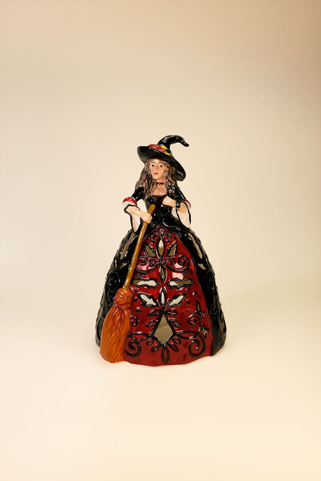 Elegant Witch Tealight Holder