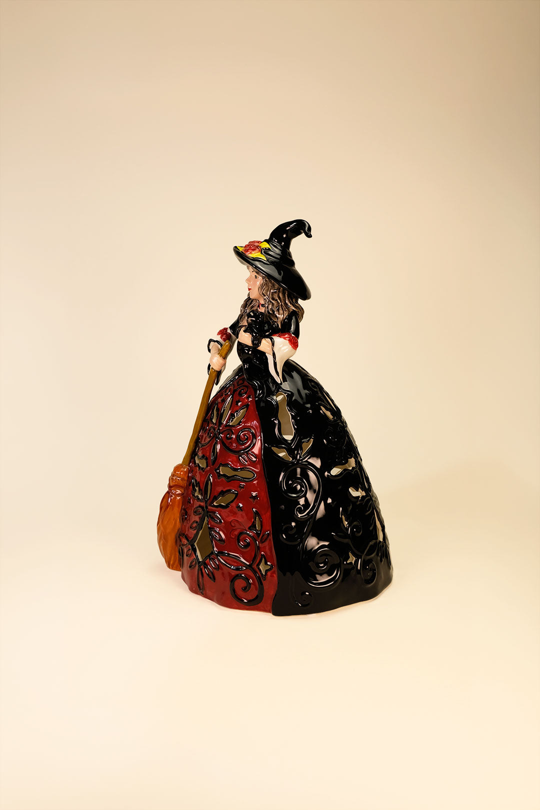 Elegant Witch Tealight Holder
