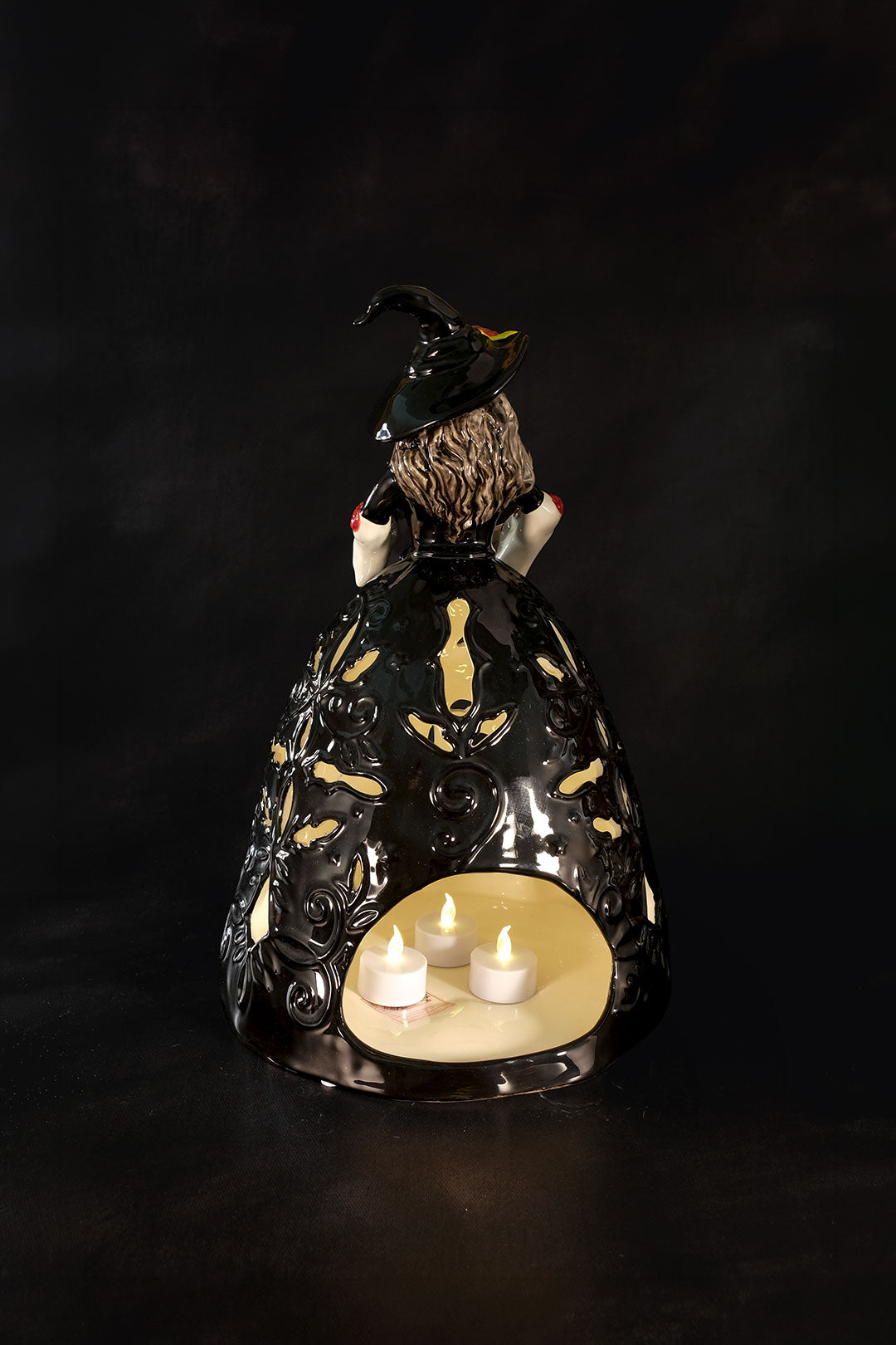 Elegant Witch Tealight Holder
