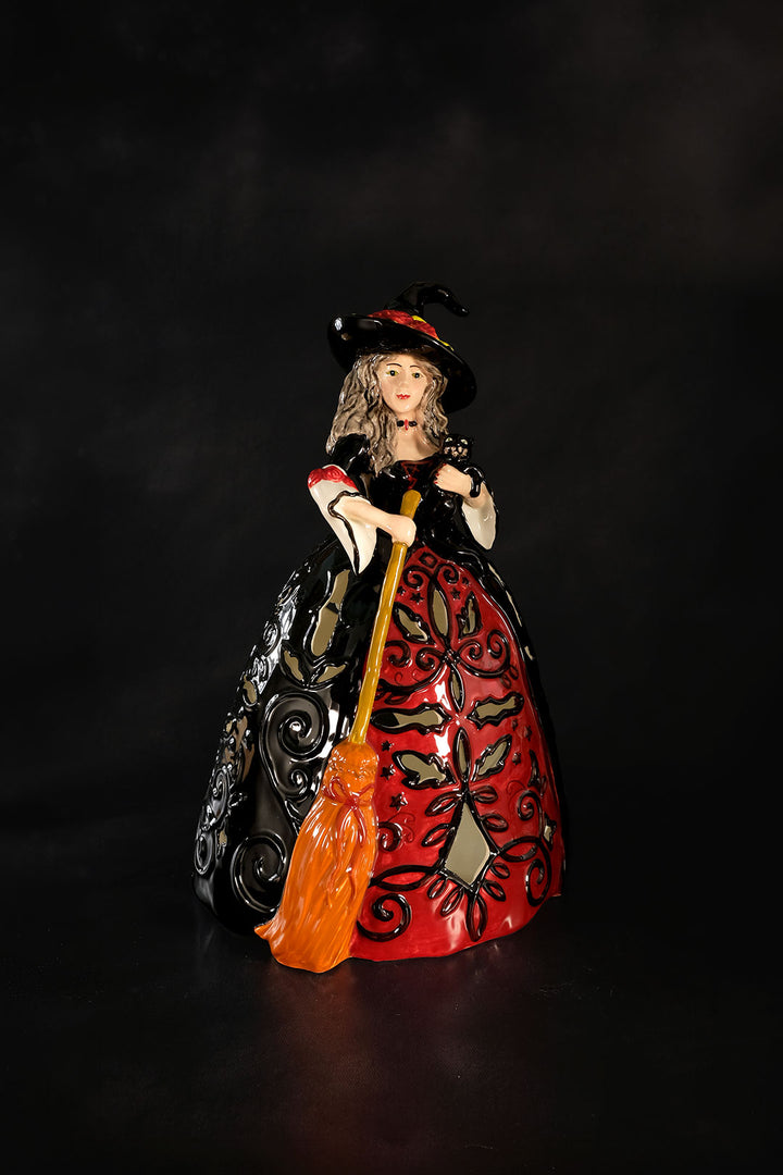 Elegant Witch Tealight Holder