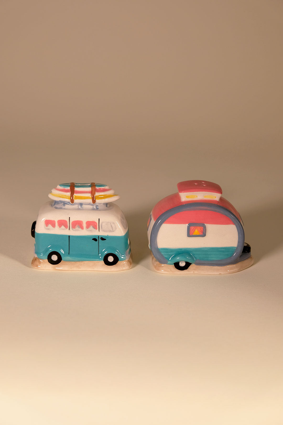 Flamingo Camper Salt & Pepper Set