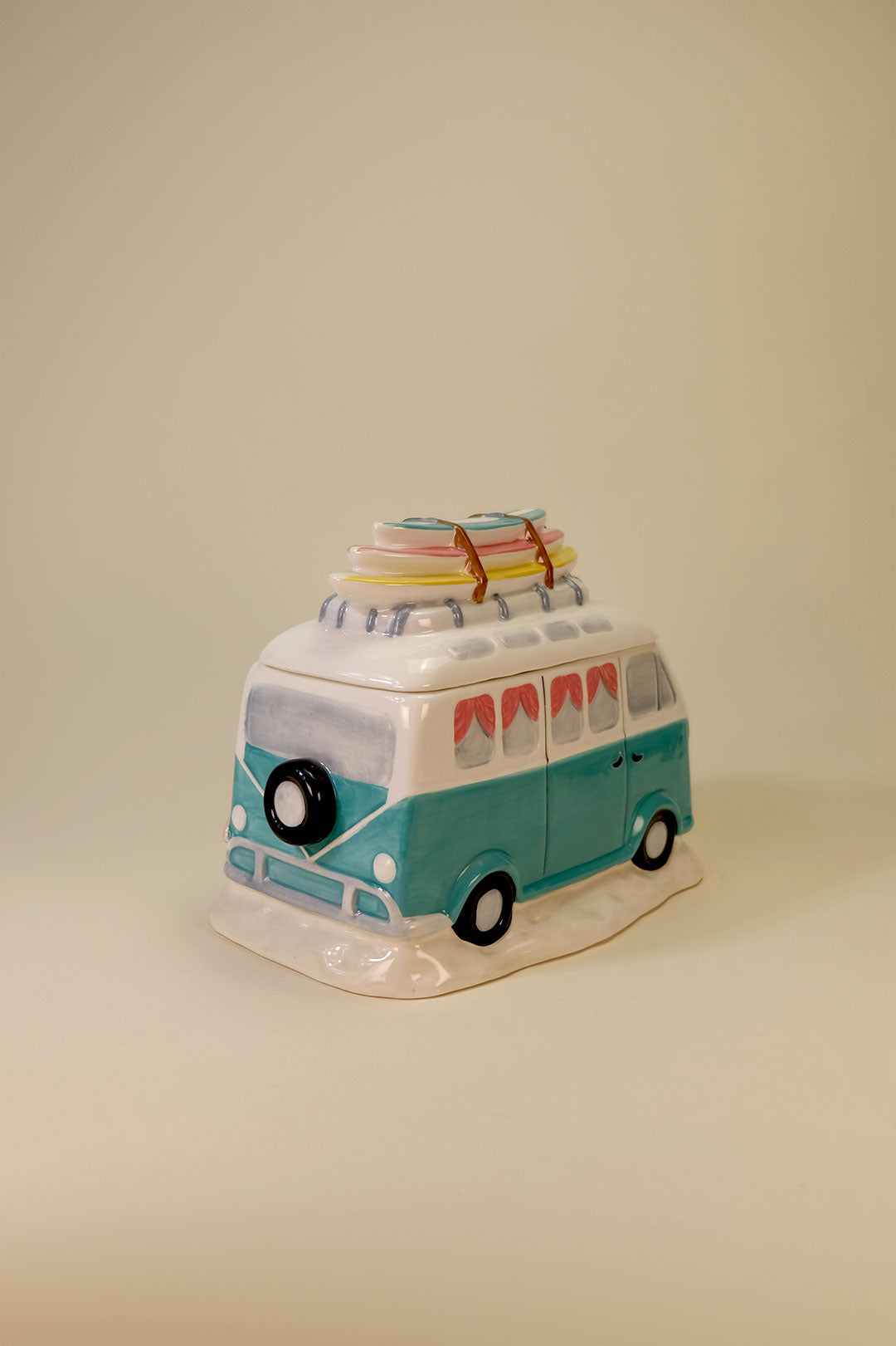 Flamingo Camp Van Cookie Jar