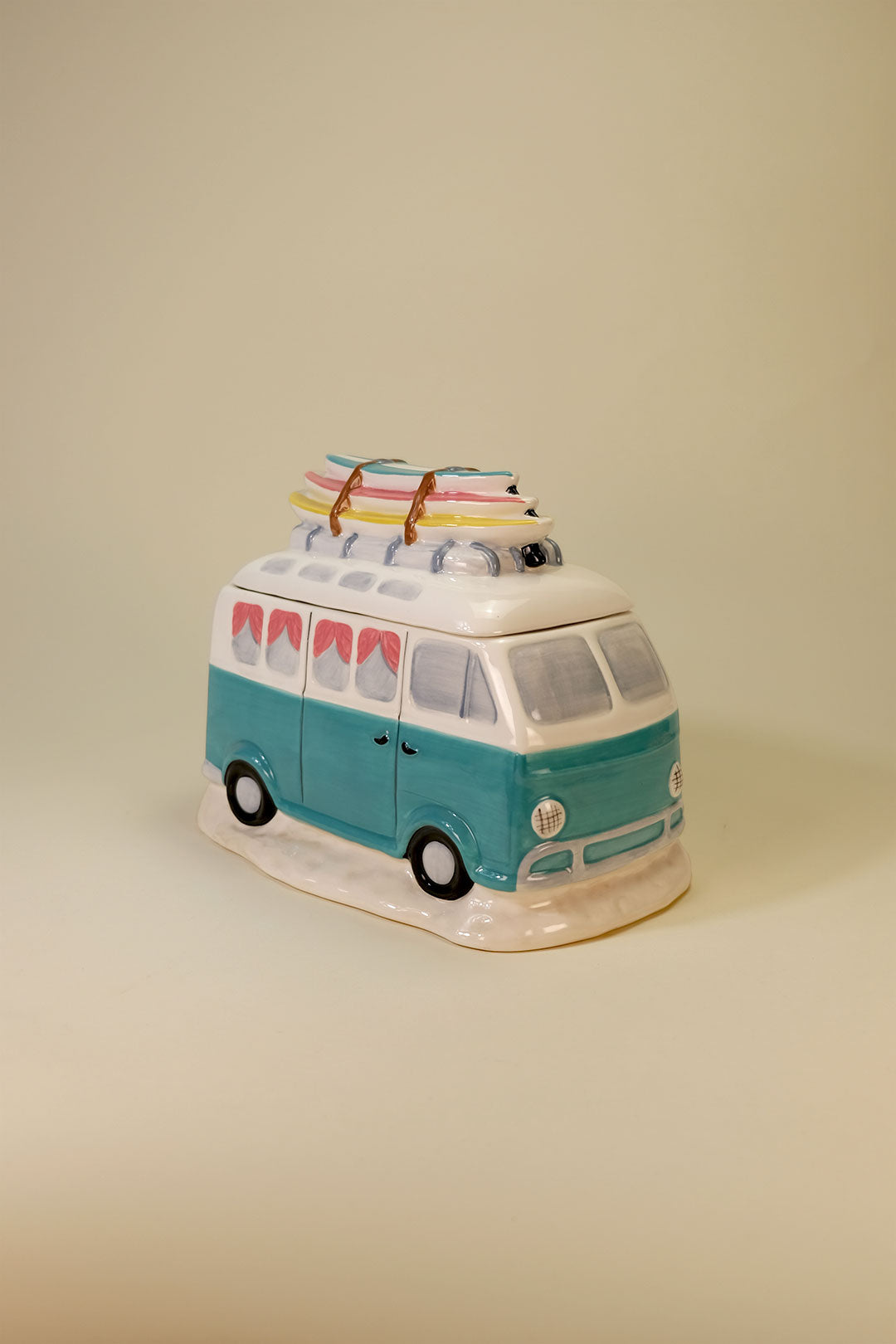 Flamingo Camp Van Cookie Jar