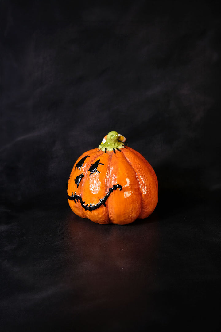 Table Top Stitched Medium Pumpkin