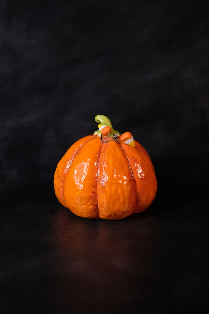 Table Top Stitched Medium Pumpkin