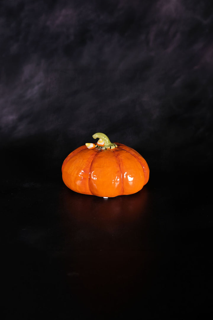 Clayworks Table Top Stitched Pumpkin - Short