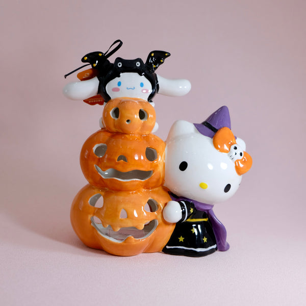Hello Kitty and Cinnamoroll Haunted Heights Candle House