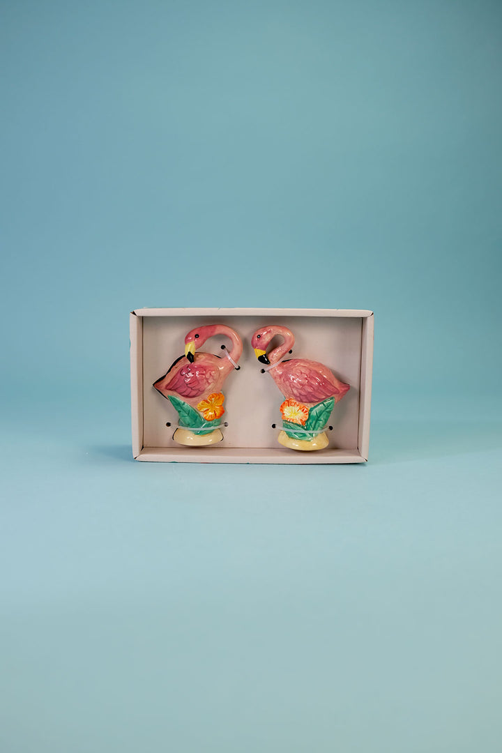 Flamingo Fun Salt & Pepper Set