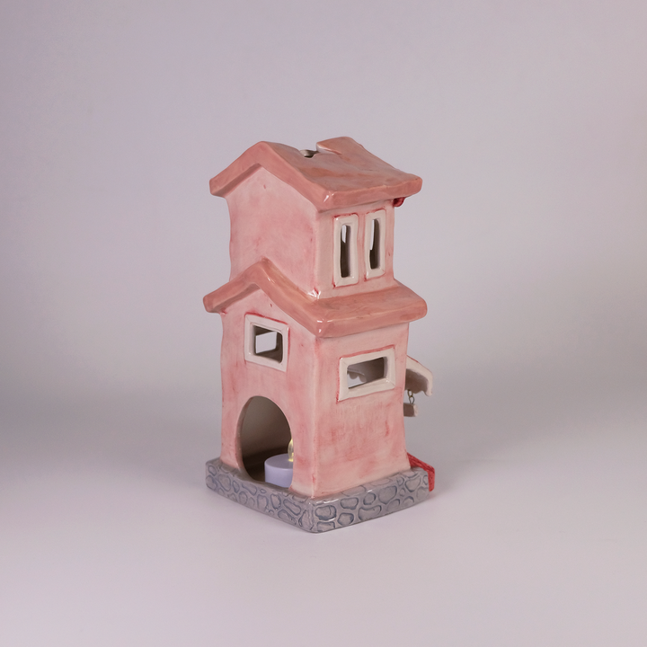 Clayworks Coral Cove Fish Chips Candle House