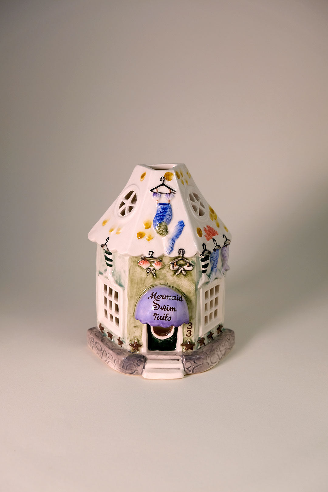 Mermaid Swim Tail Candle House