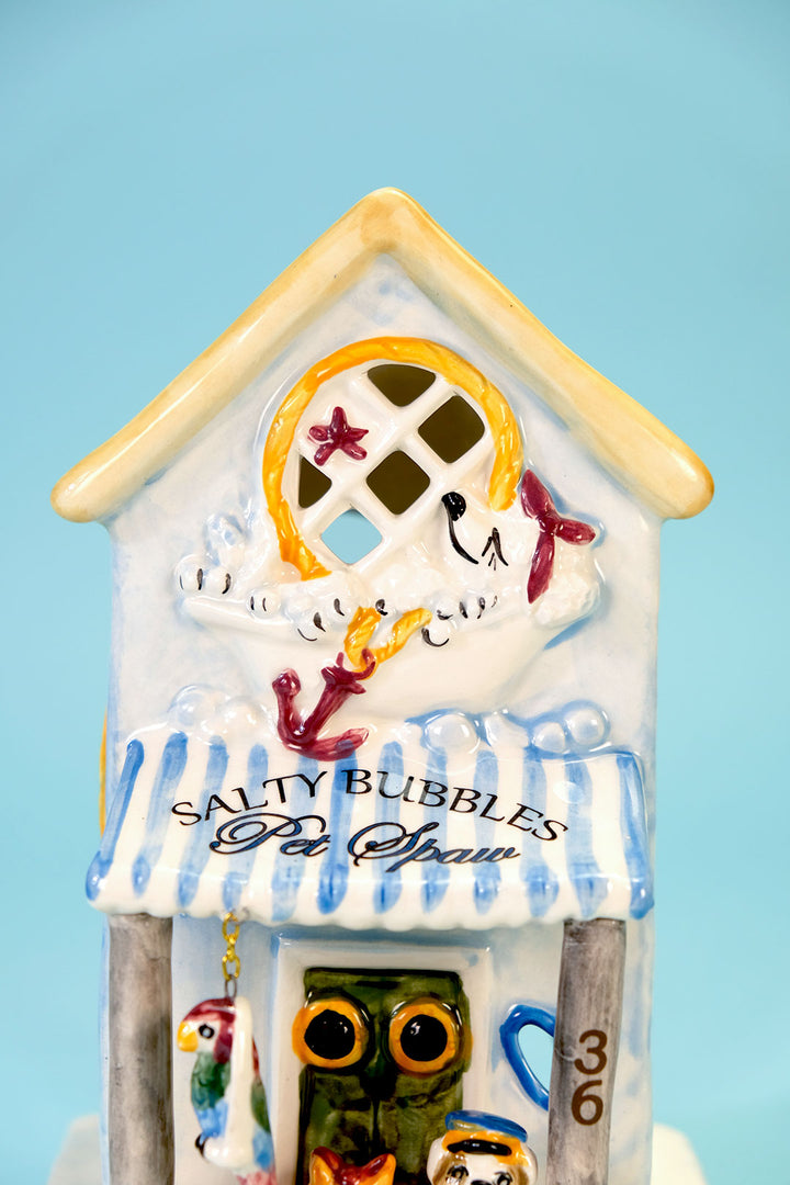 Clayworks Salty Bubbles Pet Spaw Candle House