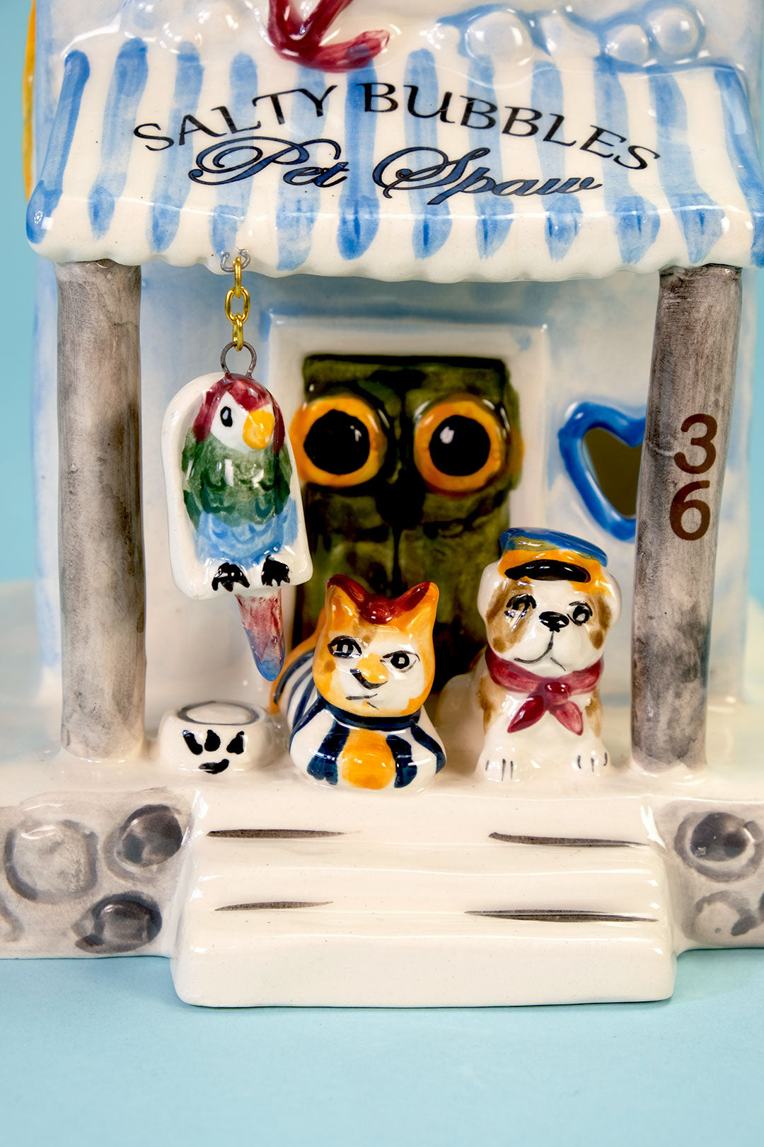 Clayworks Salty Bubbles Pet Spaw Candle House