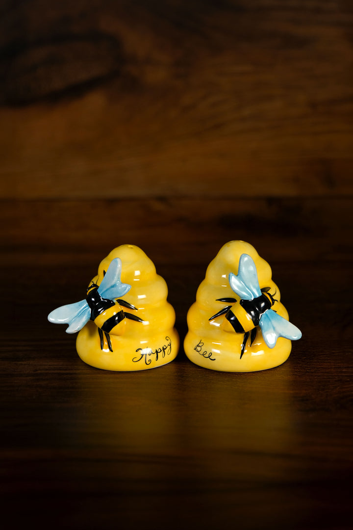 Happy Bee Salt & Pepper Set