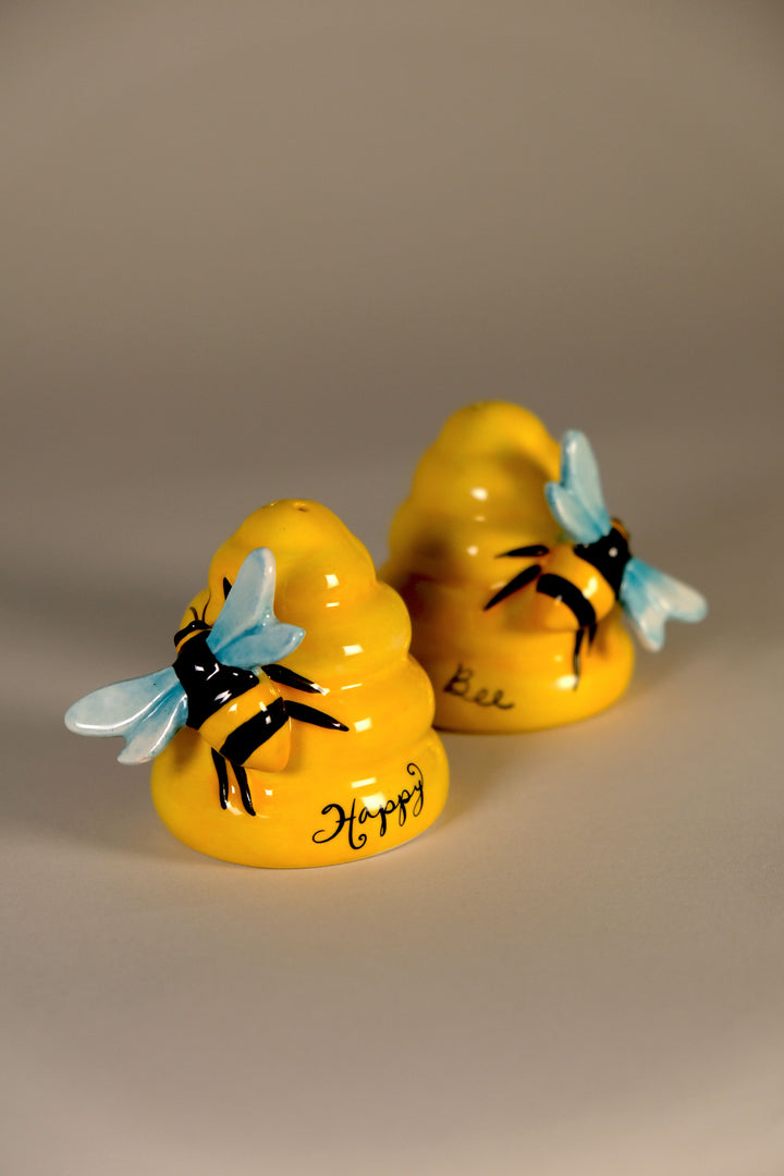 Happy Bee Salt & Pepper Set
