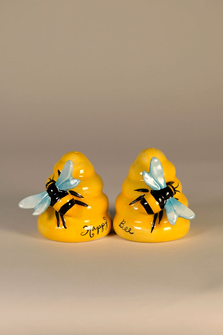 Happy Bee Salt & Pepper Set