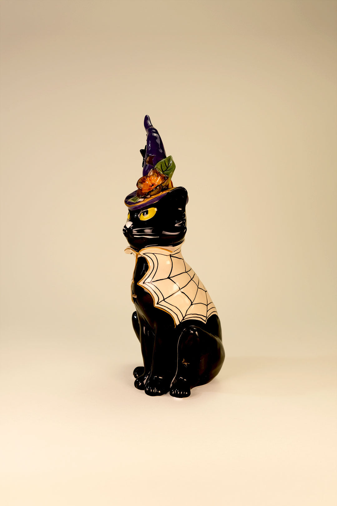 Black Cat Tealight Holder