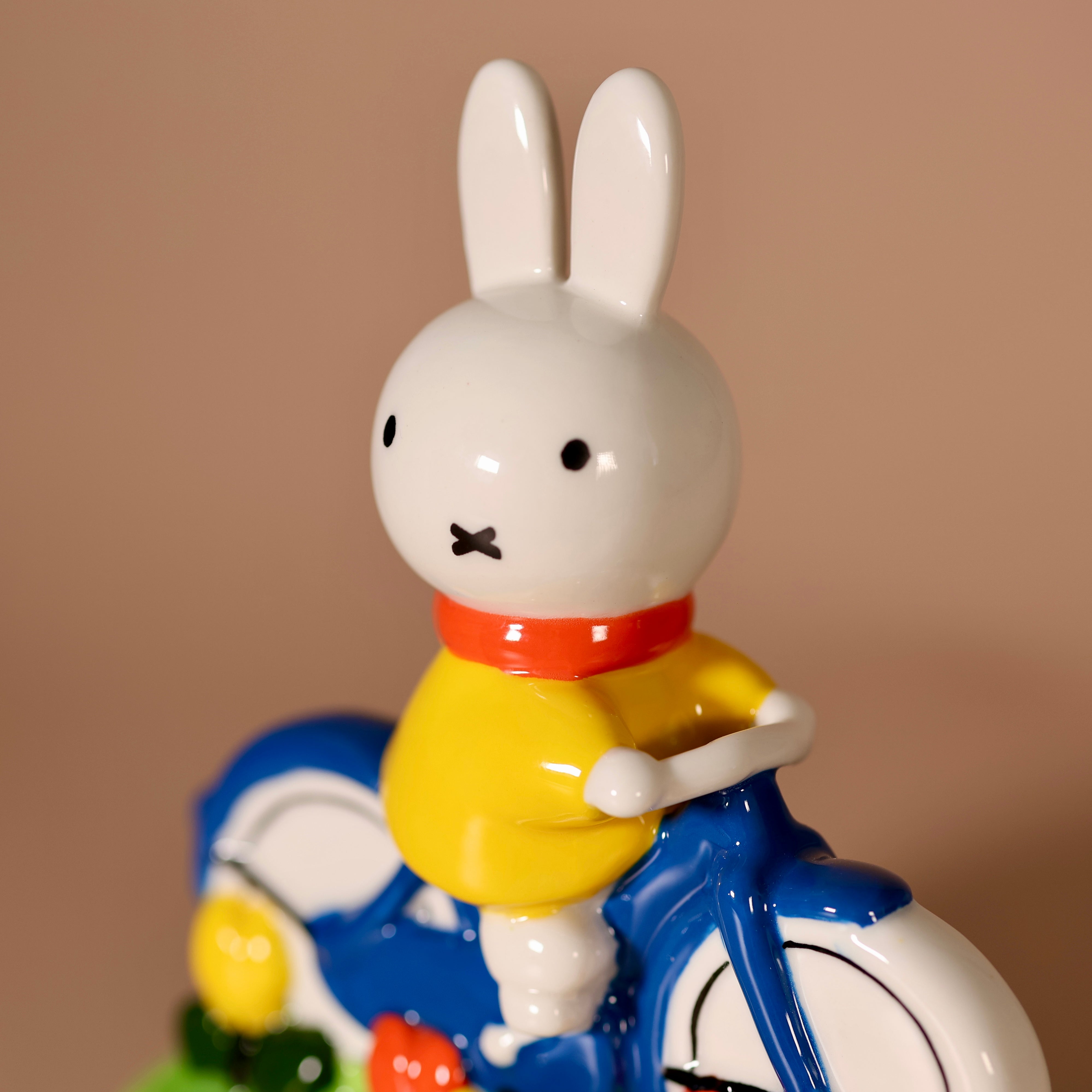 Miffy Tulip Garden Bike Ride Figurine