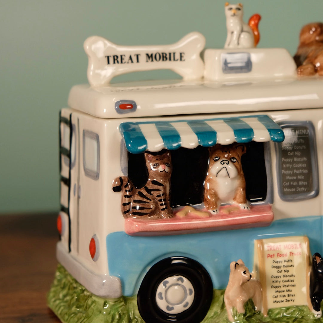 TREAT MOBILE PET FOOD TRUCK TREAT JAR