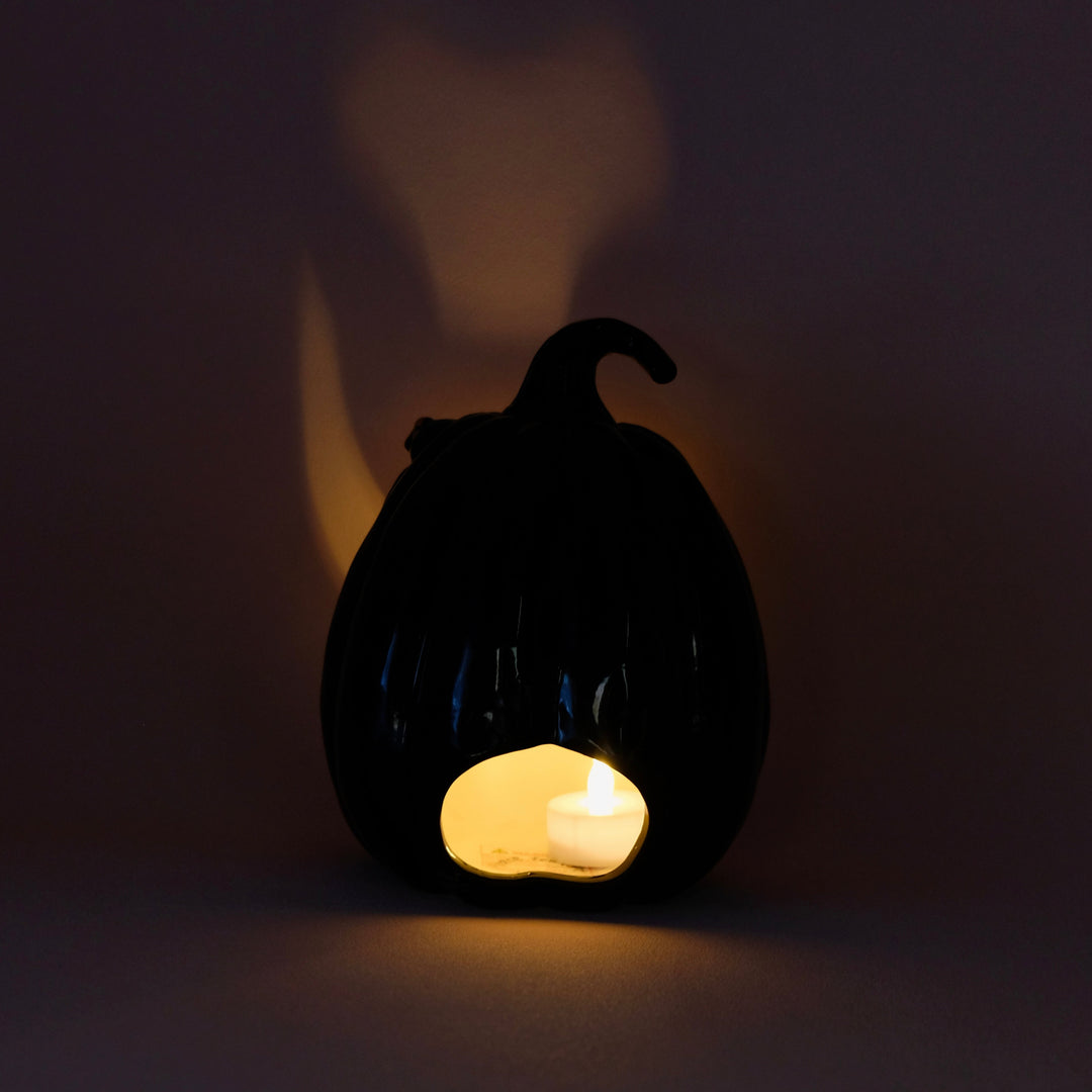 Kuromi Pumpkin Cutout Candle House