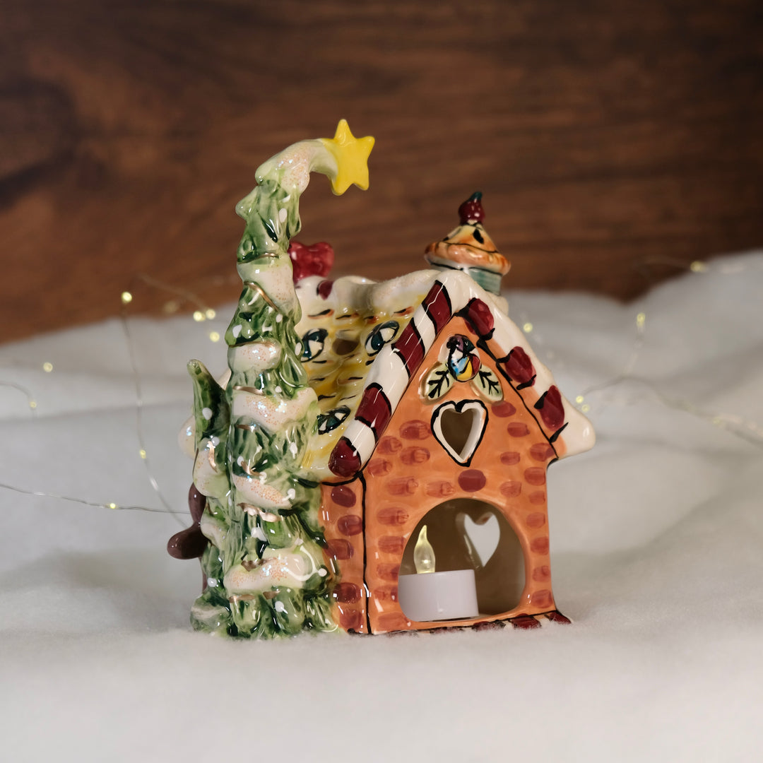 Gingerbread Candle House