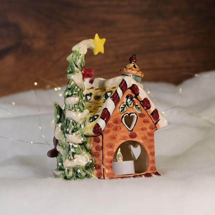 Gingerbread Candle House