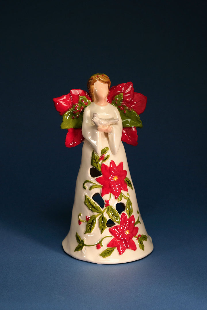 Winter Angel Tealight Holder